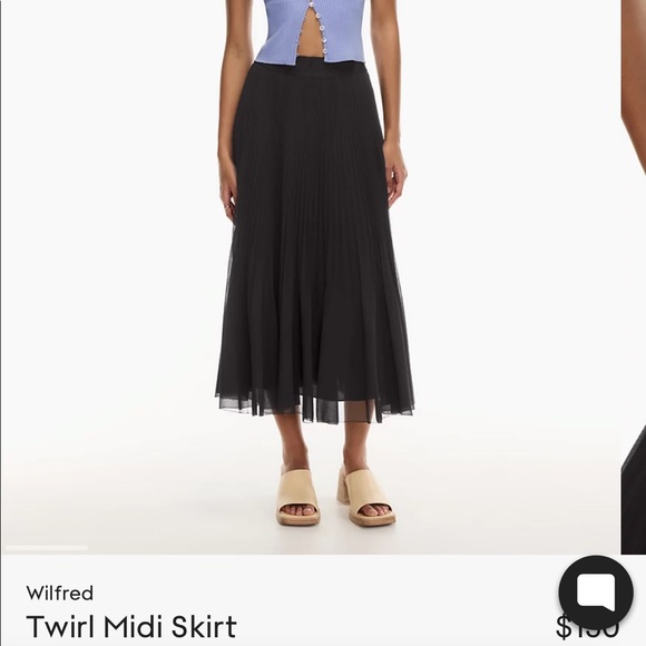 Wilfred Dresses & Skirts - Wilfred MIDI twirl skirt